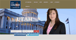 Desktop Screenshot of kimcoleman4utah42.com